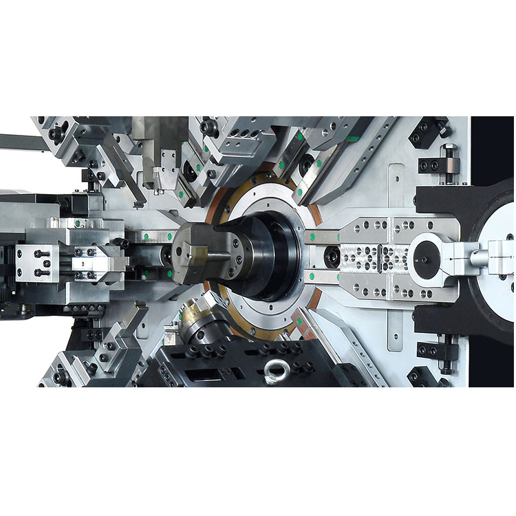 新款 CMM-660R 無(wú)凸輪多軸多功能電腦彈簧機